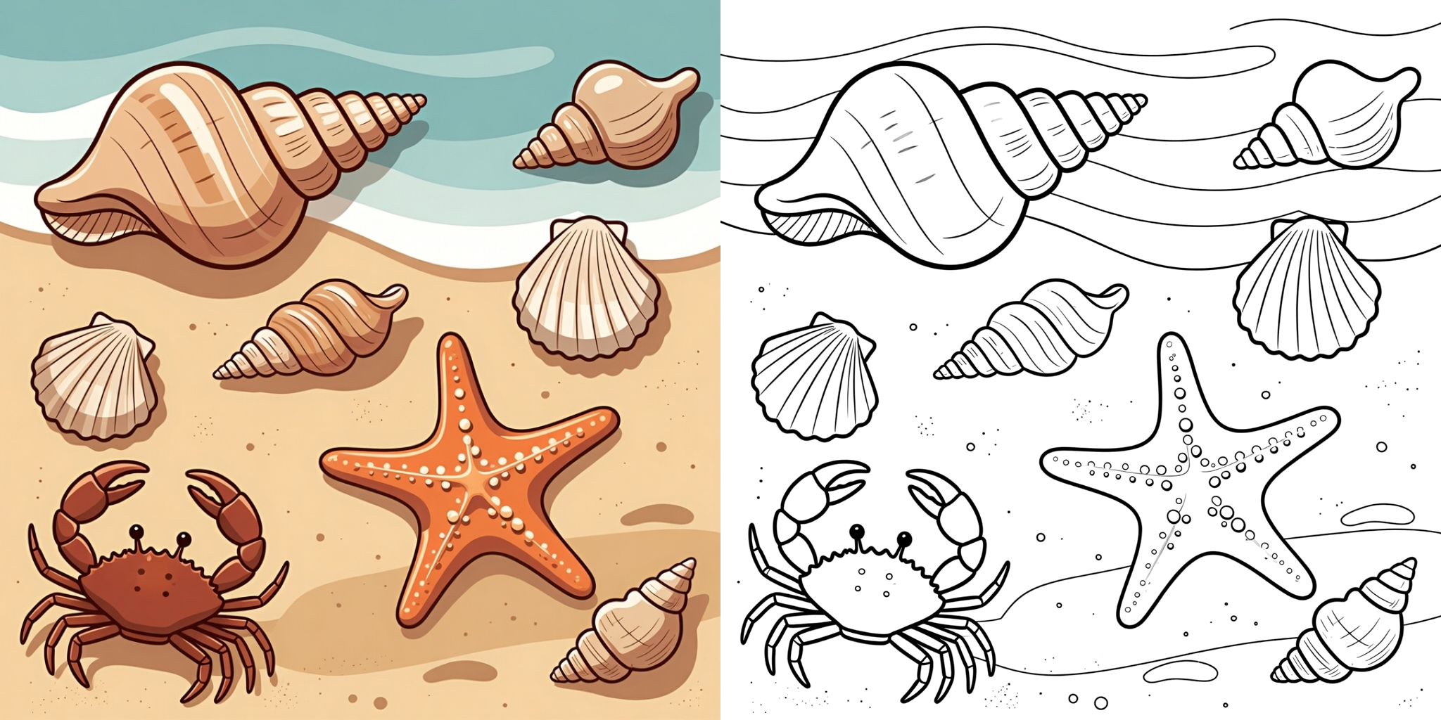 Summer Coloring Pages ft