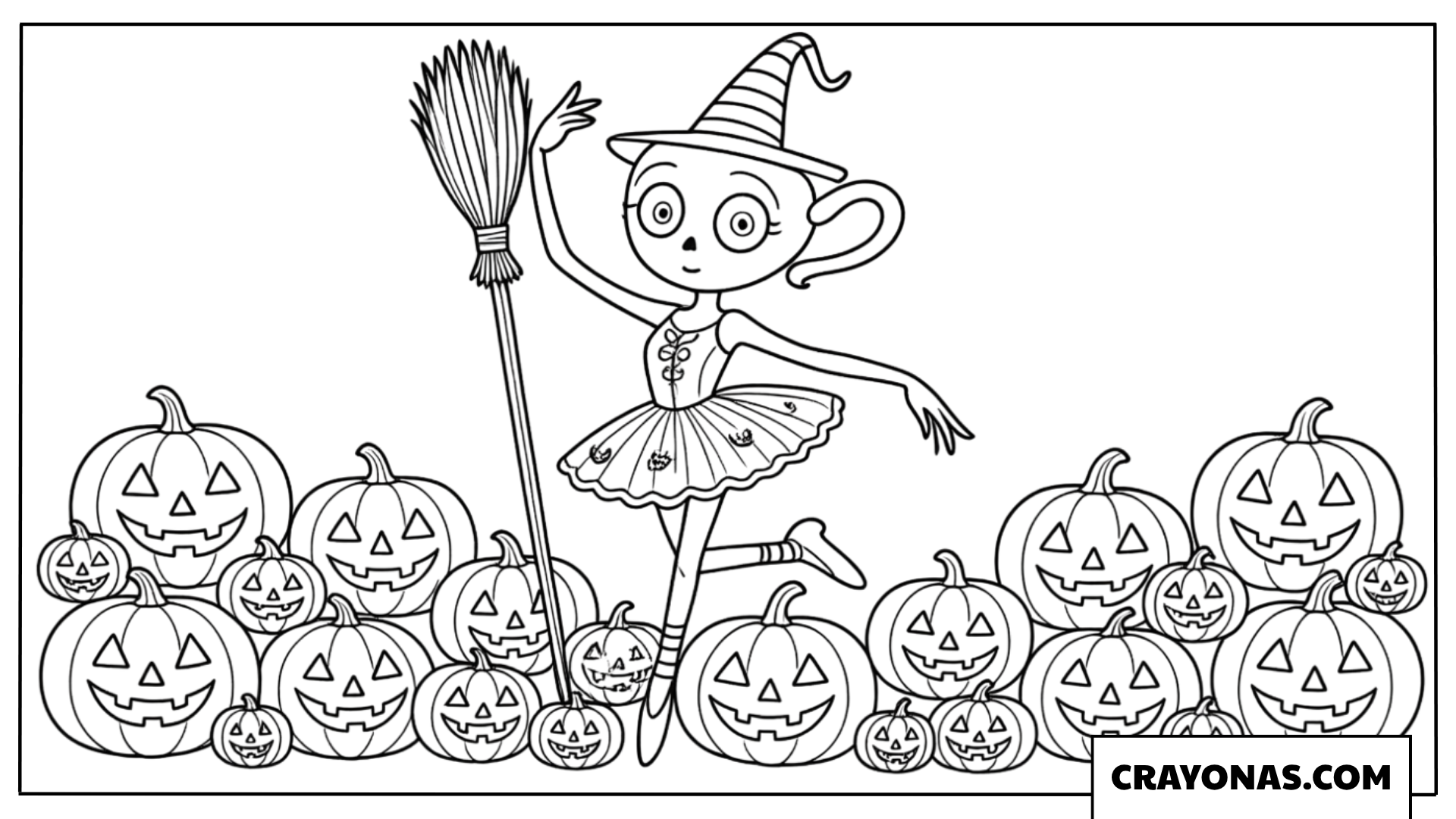 Ballerina Cappuccina Halloween Scene