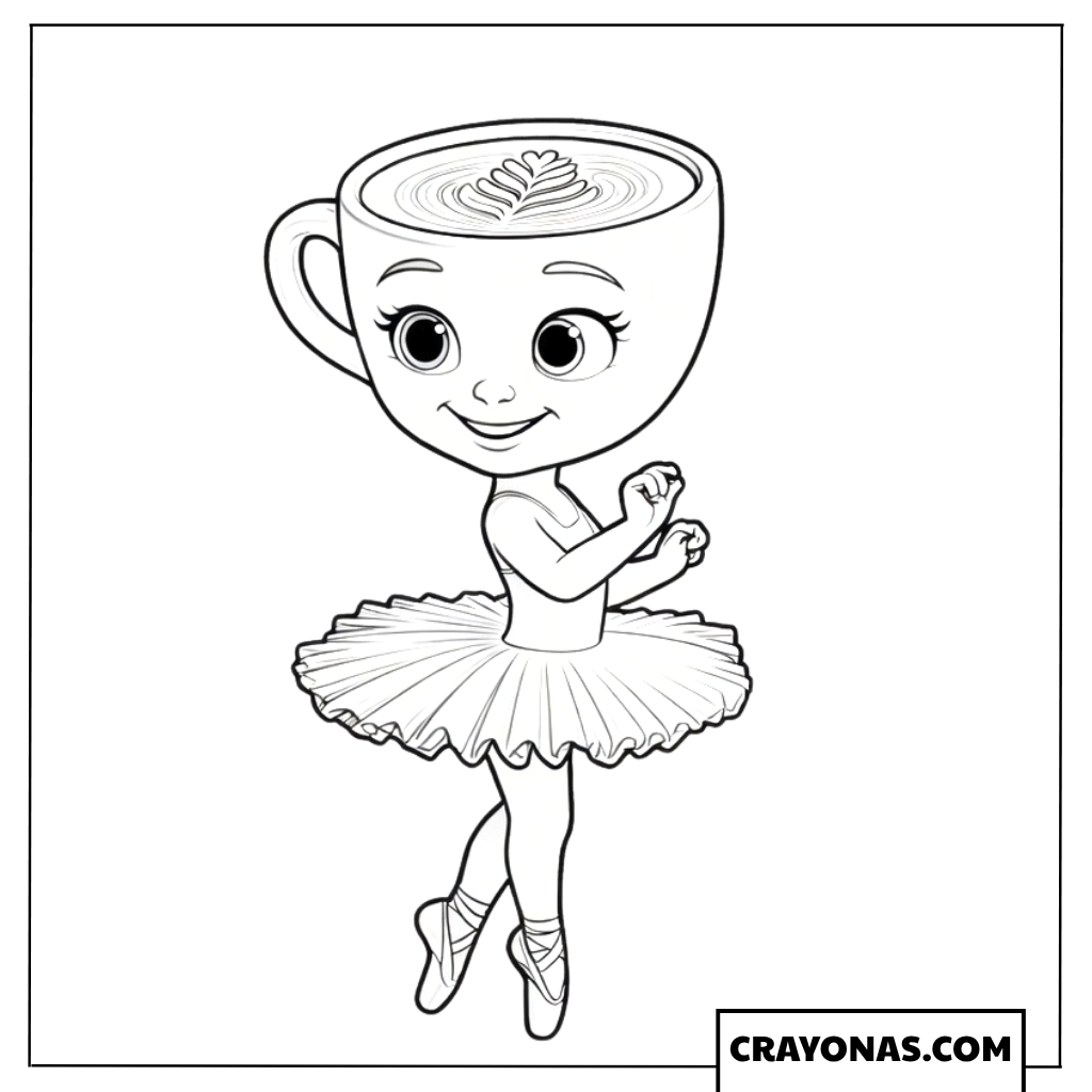 Ballerina Cappuccina Standing Cute