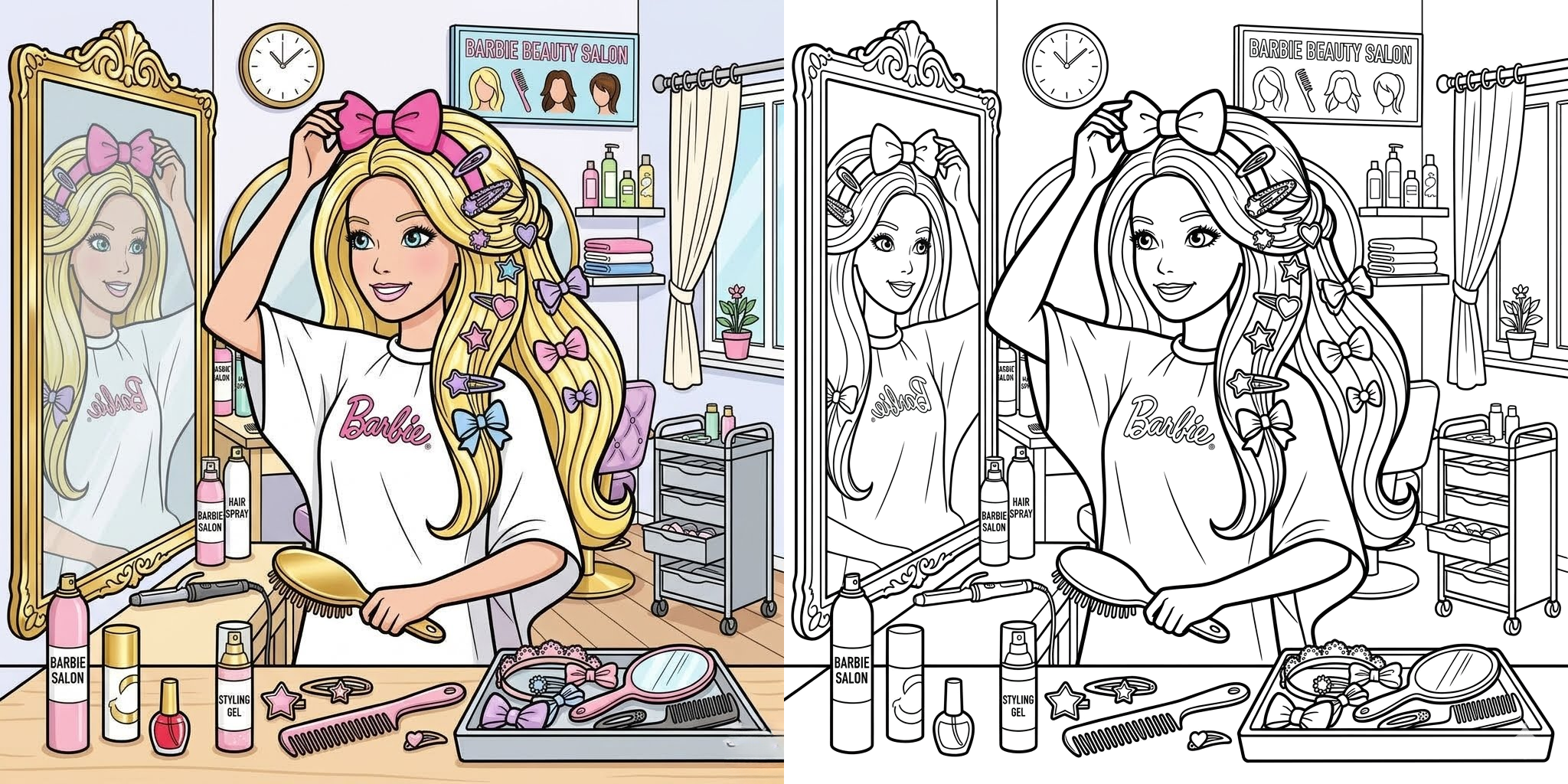 Barbie Fashion Coloring ft - Barbie Fashion Coloring ft