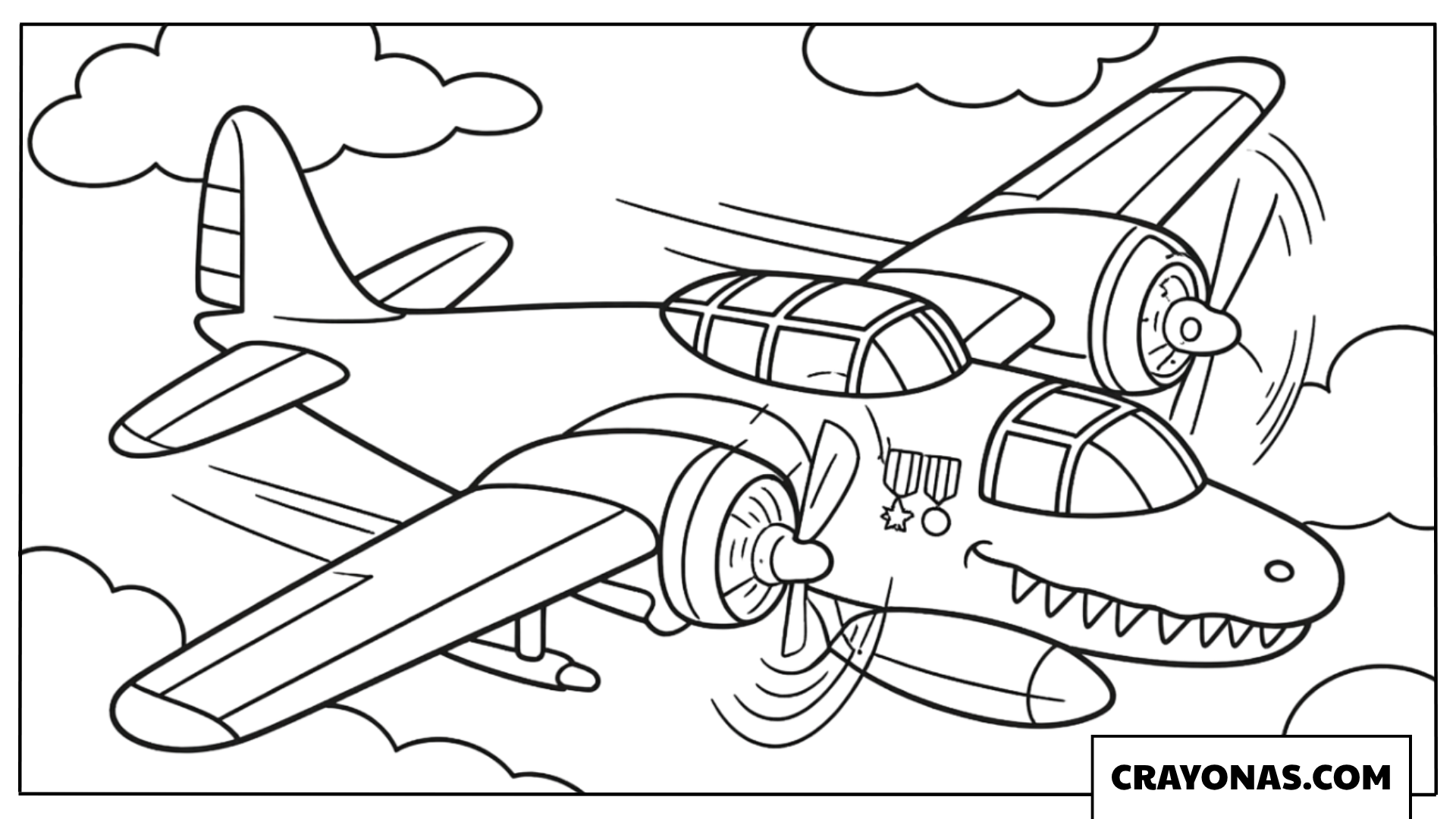 Bombardiro Crocodilo Bomber Plane