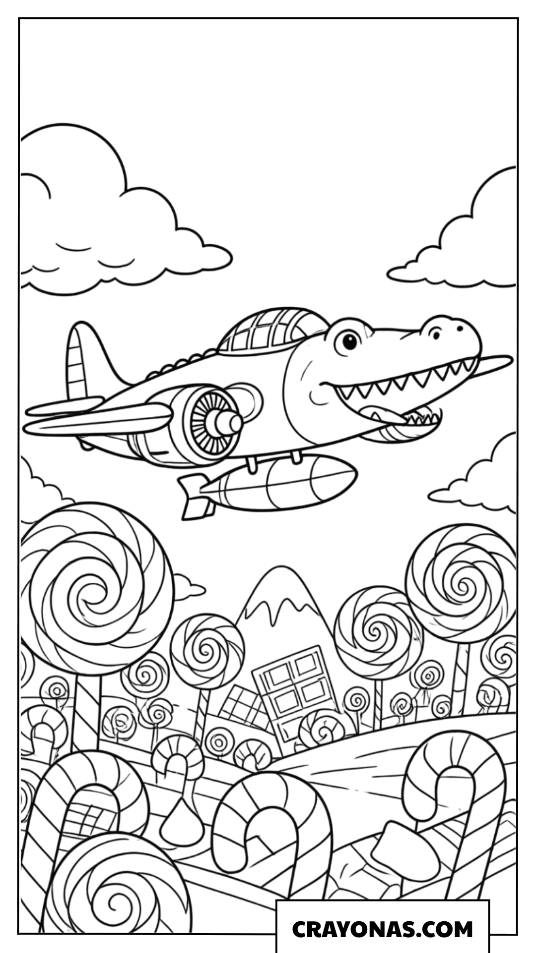 Bombardiro Crocodilo Candy Land