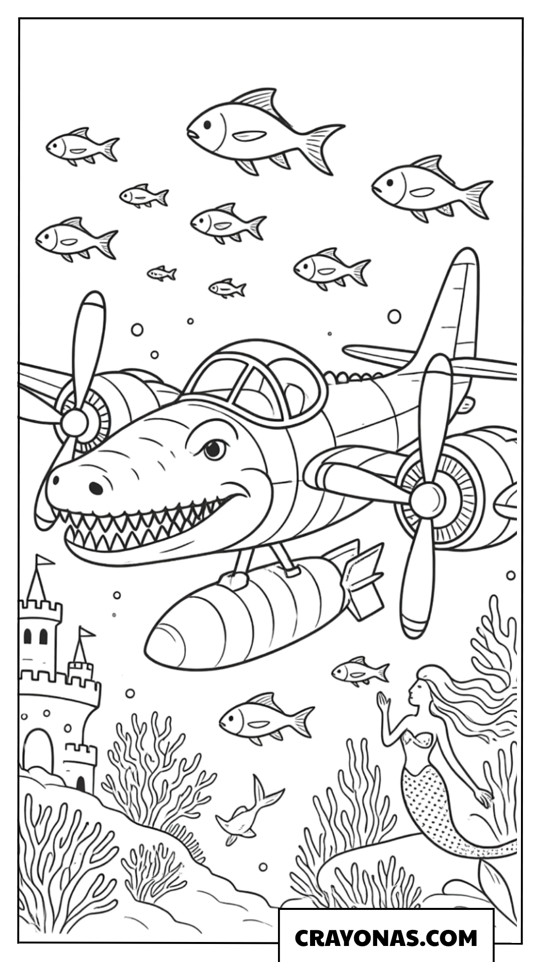 Bombardiro Crocodilo Ocean Adventure