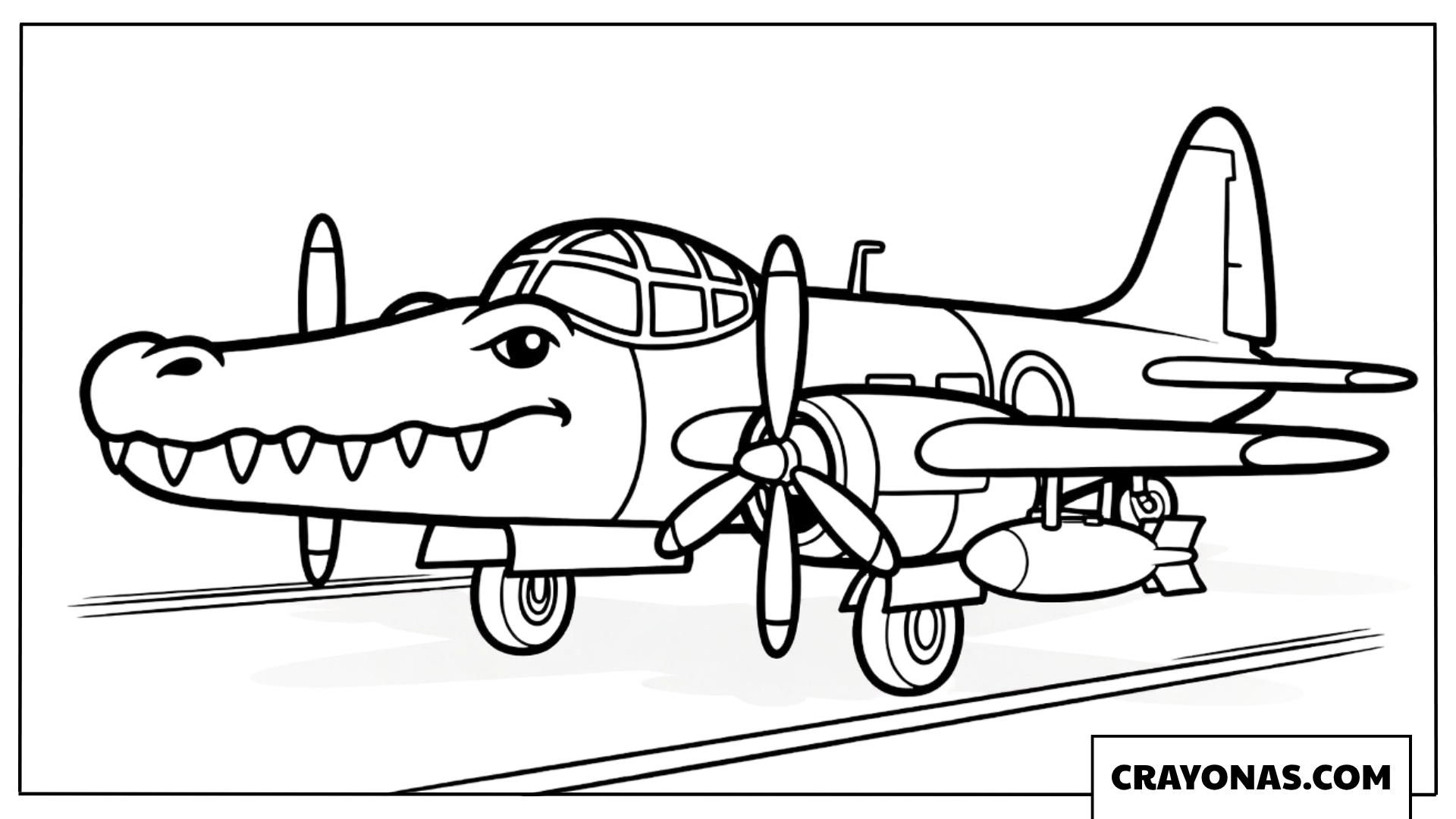 Bombardiro Crocodilo Taxiing