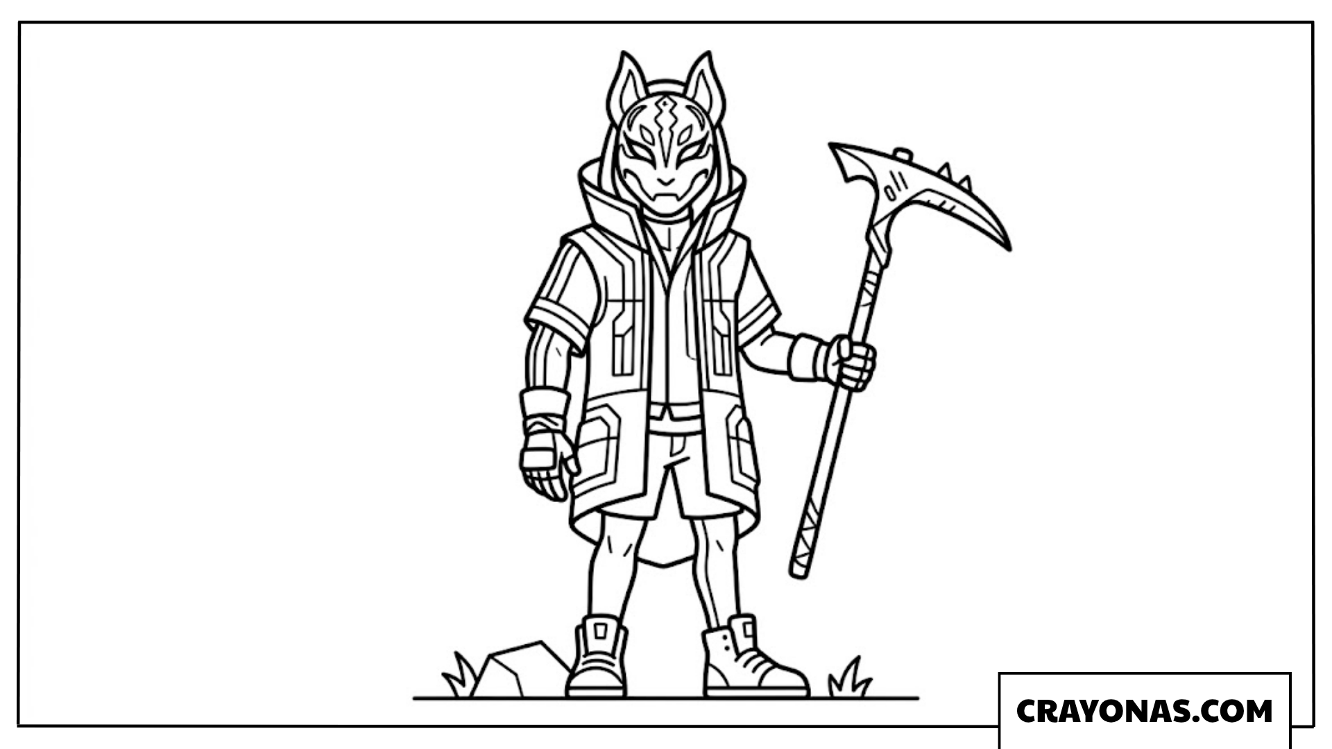 Drift Skin Coloring Page