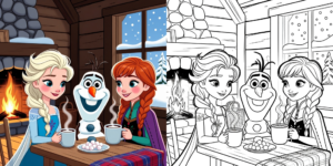 ft - Frozen Coloring Pages ft