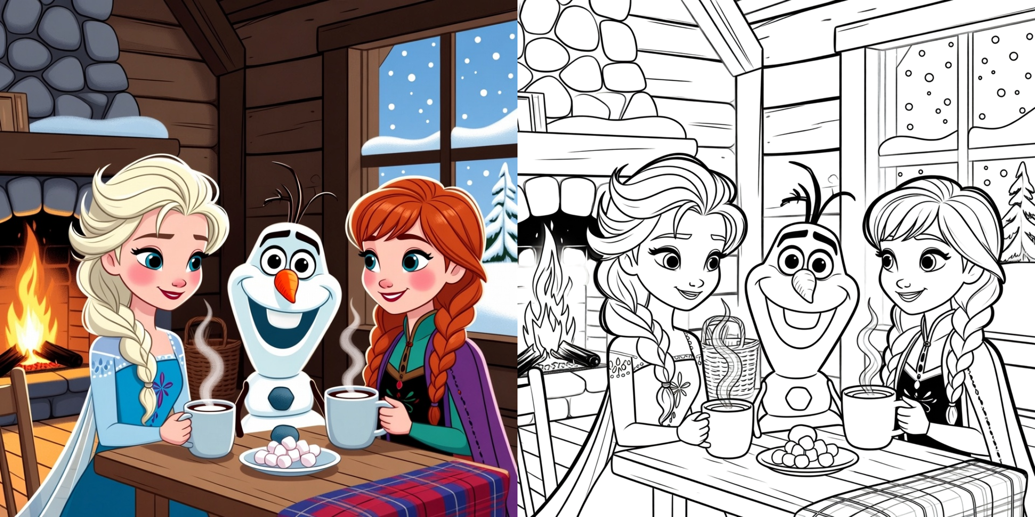 ft - Frozen Coloring Pages ft