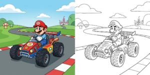 Game Character Coloring Pages ft - Game Character Coloring Pages ft