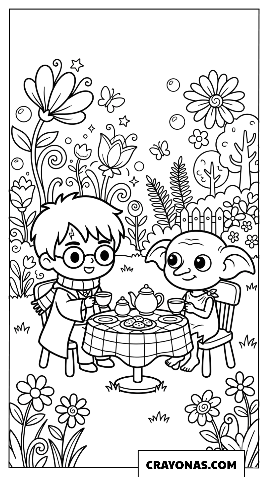 Harry Potter Adventure Coloring Pages - 19