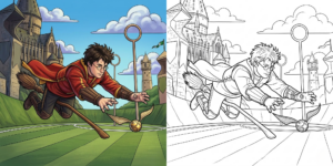 Harry Potter Coloring Pages ft - Harry Potter Coloring Pages ft