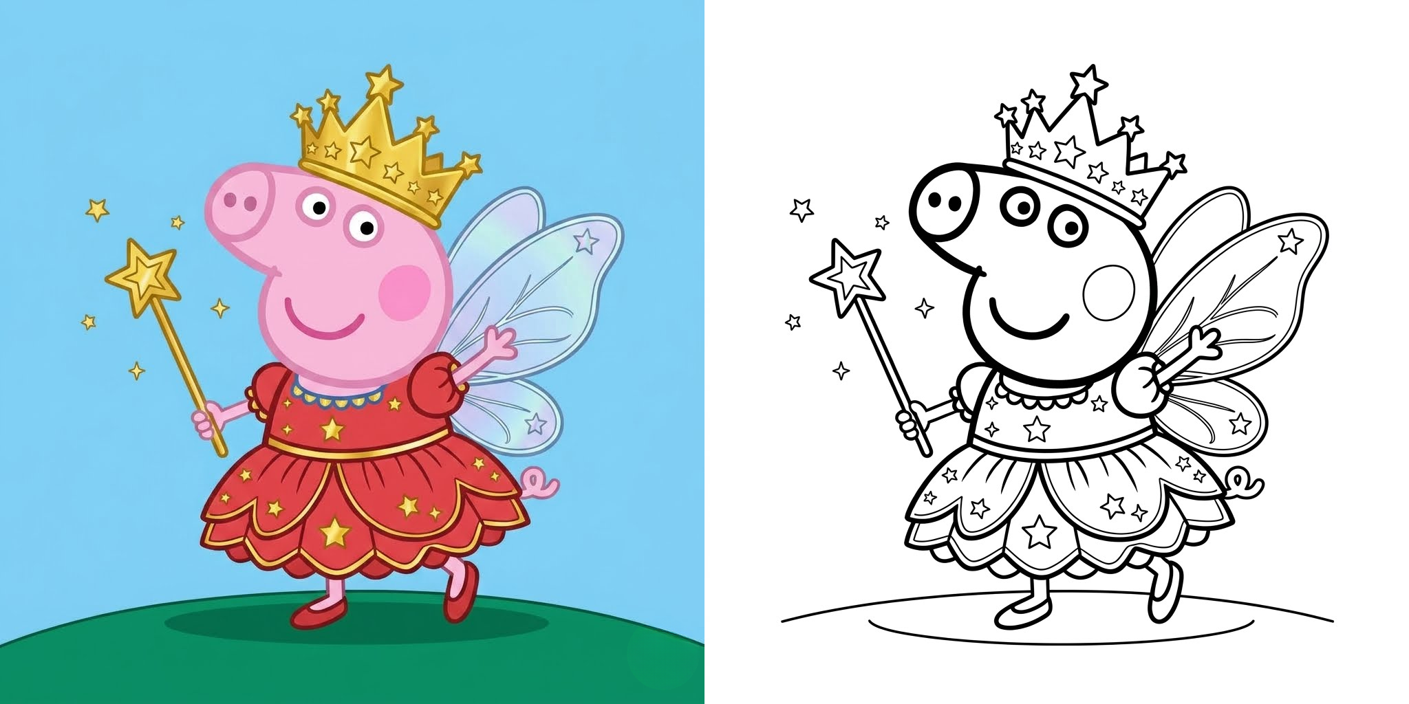Peppa Pig Coloring Pages ft - 2