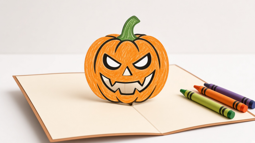 Pop-Up Pumpkin Card