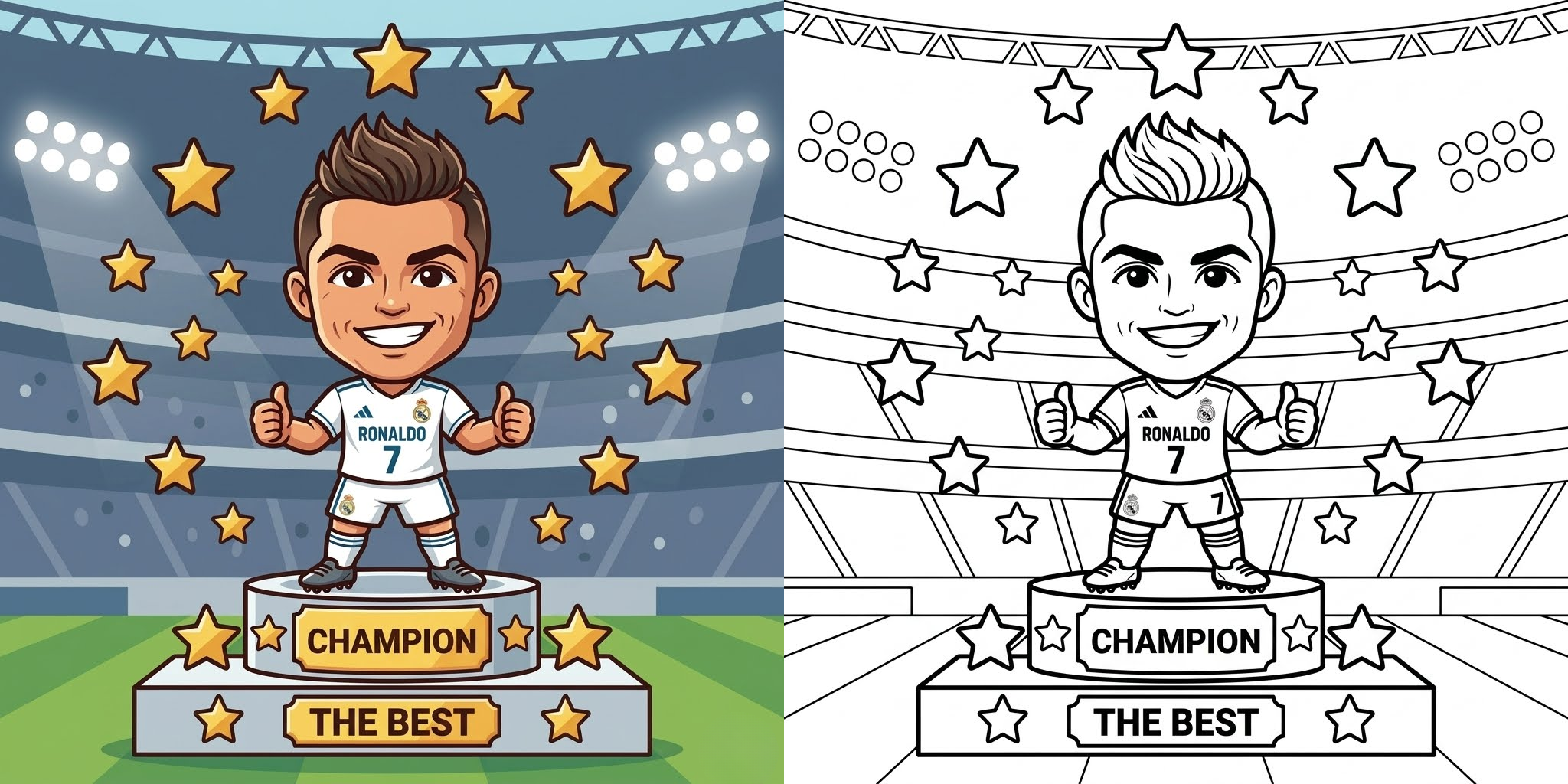Ronaldo Celebration Coloring Pages ft - Ronaldo Celebration Coloring Pages ft
