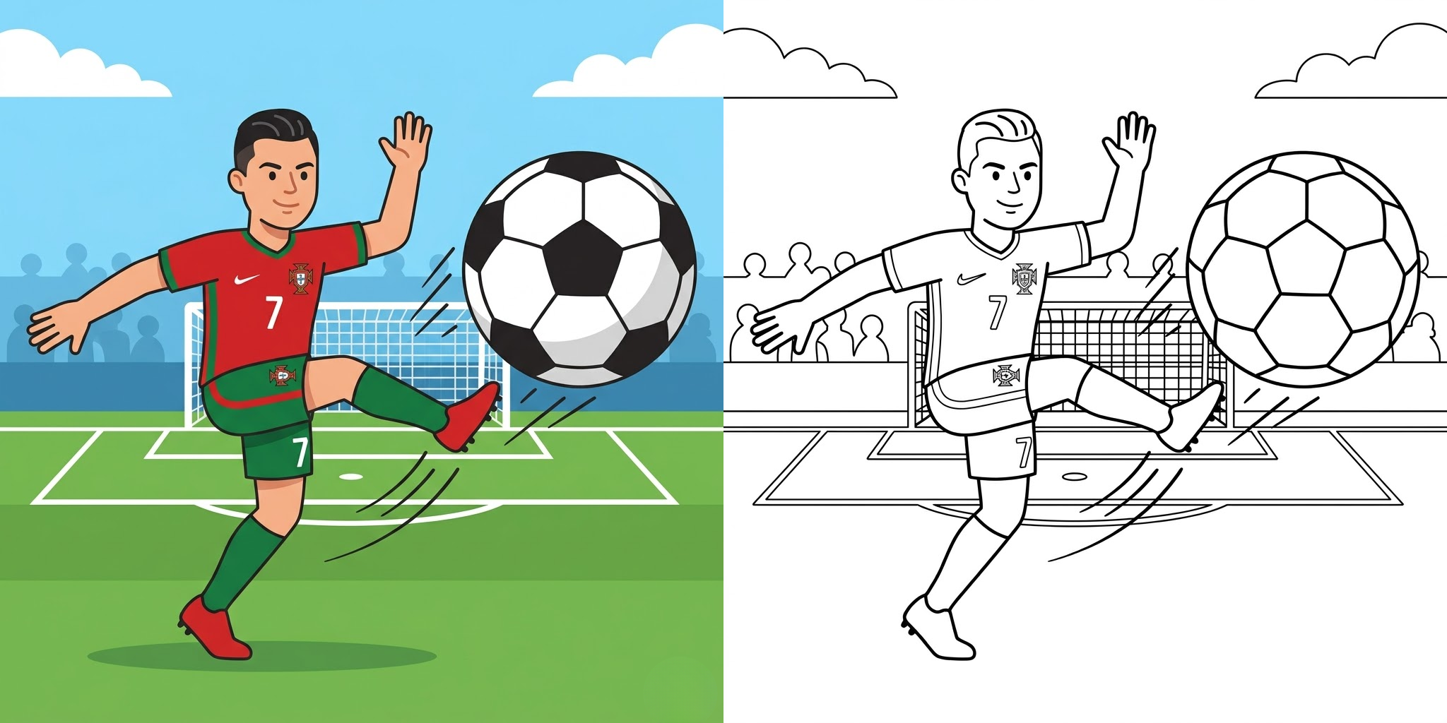 Ronaldo Hairstyle Coloring Pages ft - Ronaldo Hairstyle Coloring Pages ft