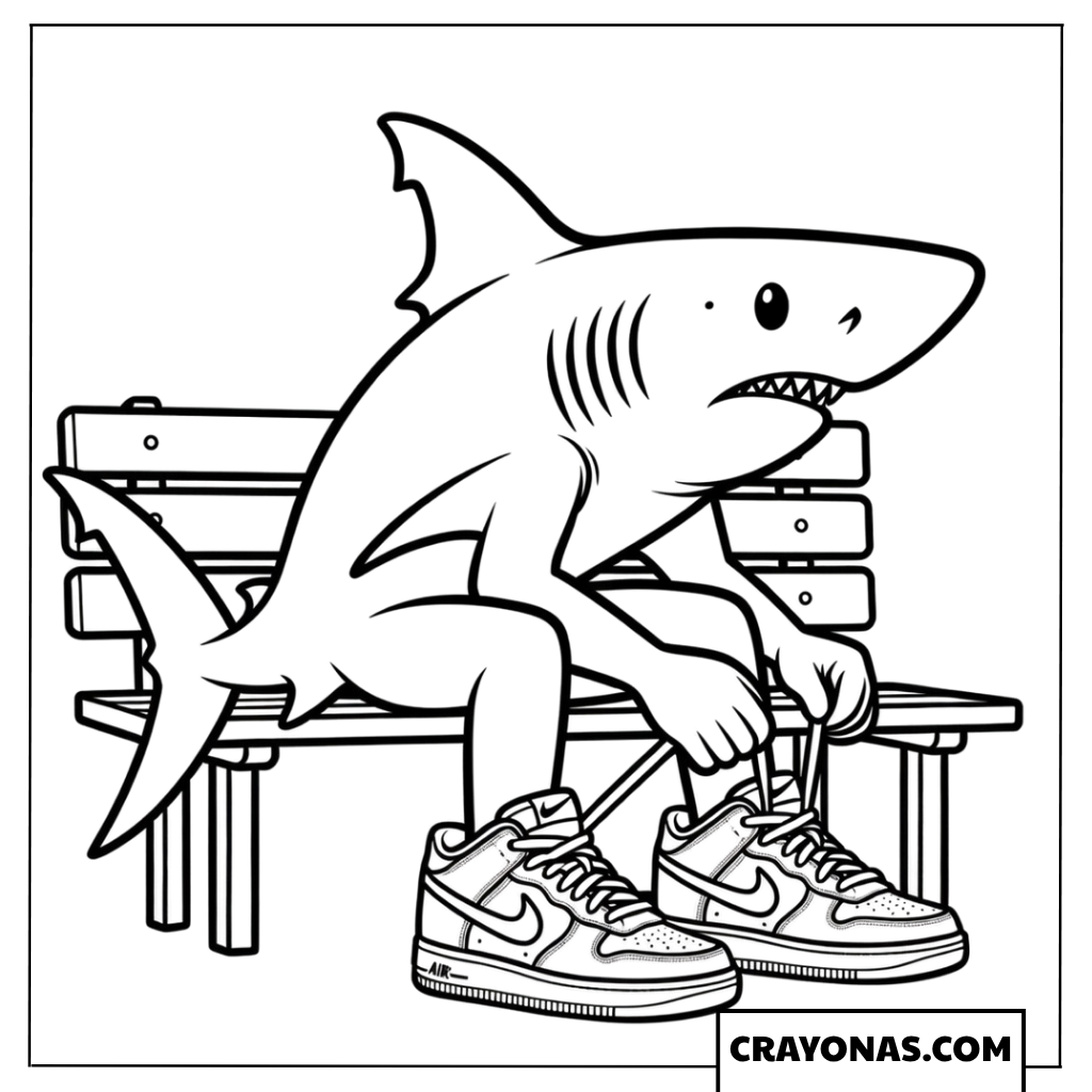 Tralalero Tralala Tying Shoelaces