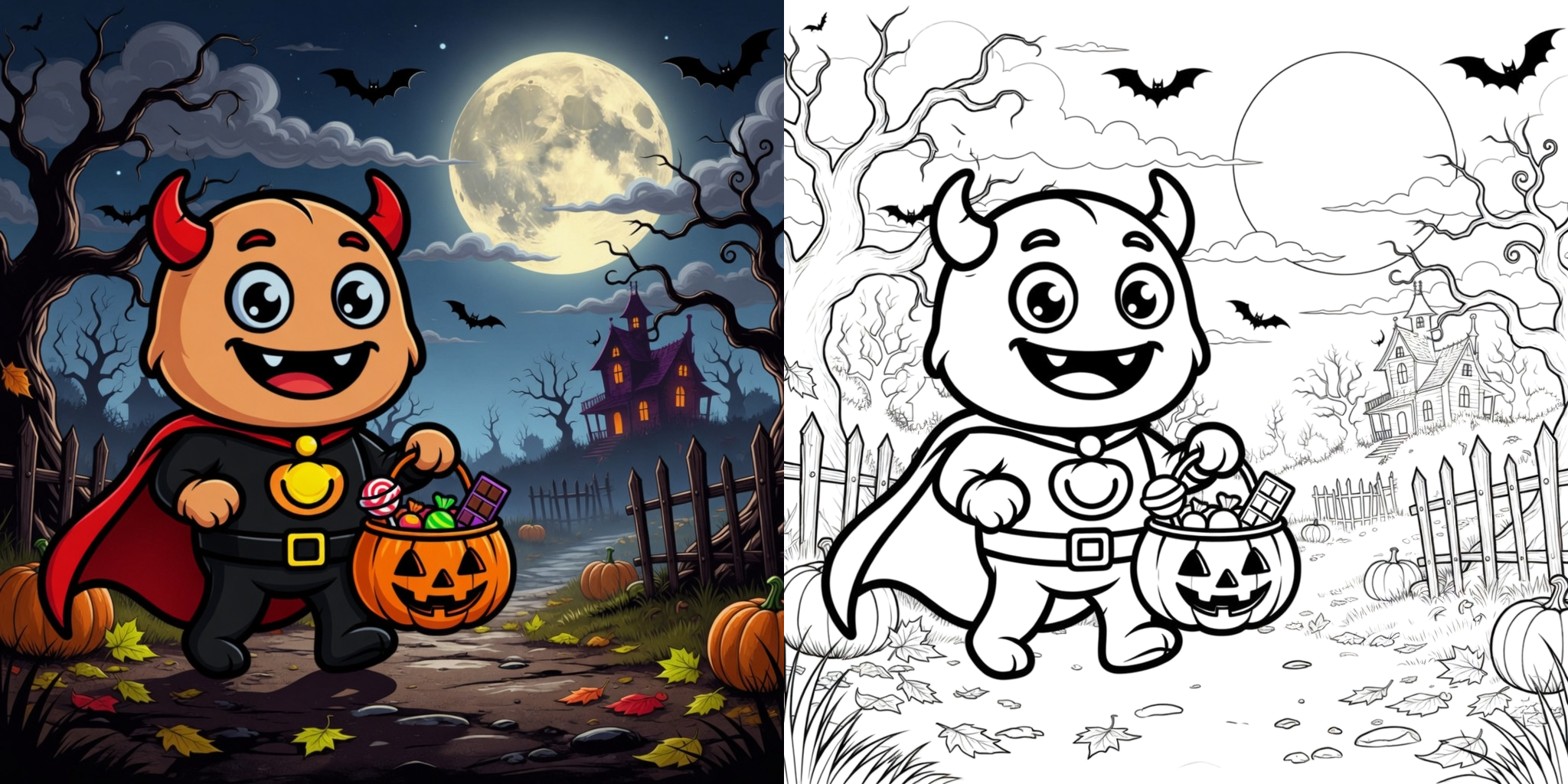 friendly monster coloring pages ft - scary pumpkin coloring pages ft