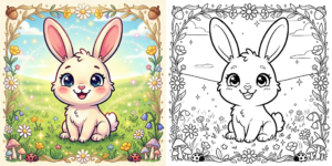 Bunny Coloring Pages ft - 2