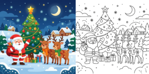 Christmas Coloring Pages ft - Christmas Coloring Pages ft
