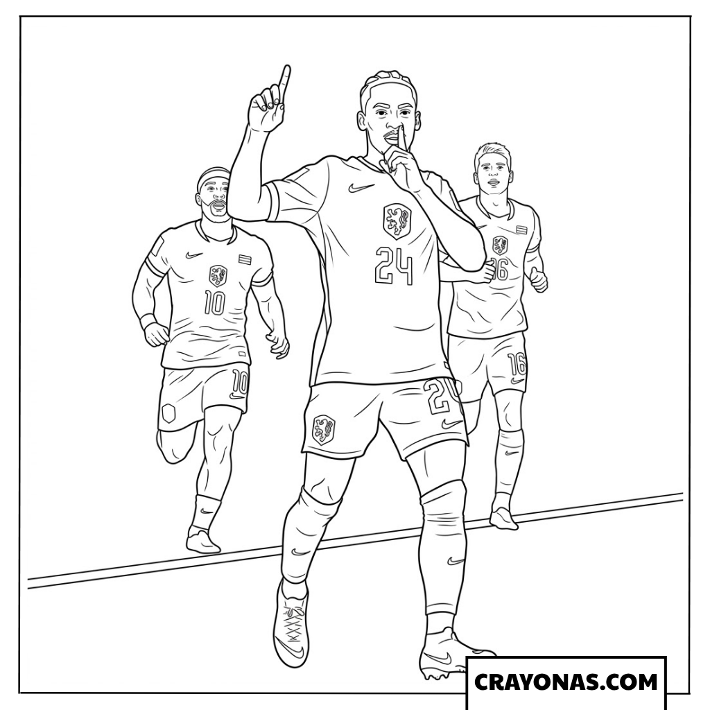 Crysencio Summerville Victory Celebration Coloring Page