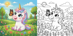 Cute Unicorn Coloring Pages ft - Cute Unicorn Coloring Pages ft