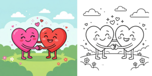 ft - Cute Valentines Day Coloring Pages ft