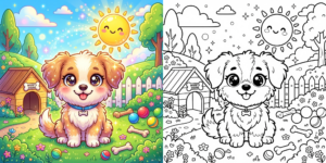 Dog Coloring Pages ft - 14