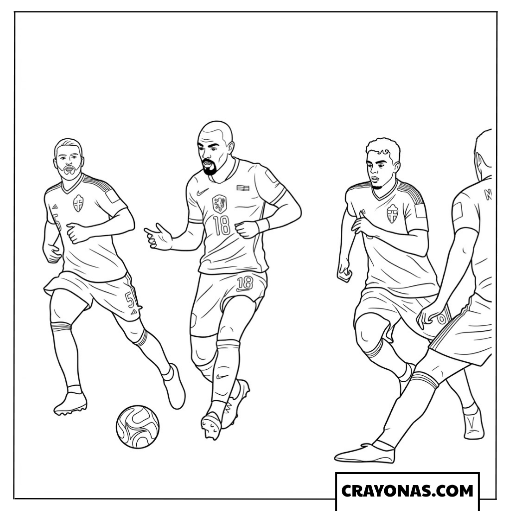 Donyell Malen Breakthrough Coloring Page