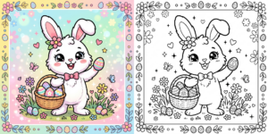 Easter Coloring Pages ft - 1