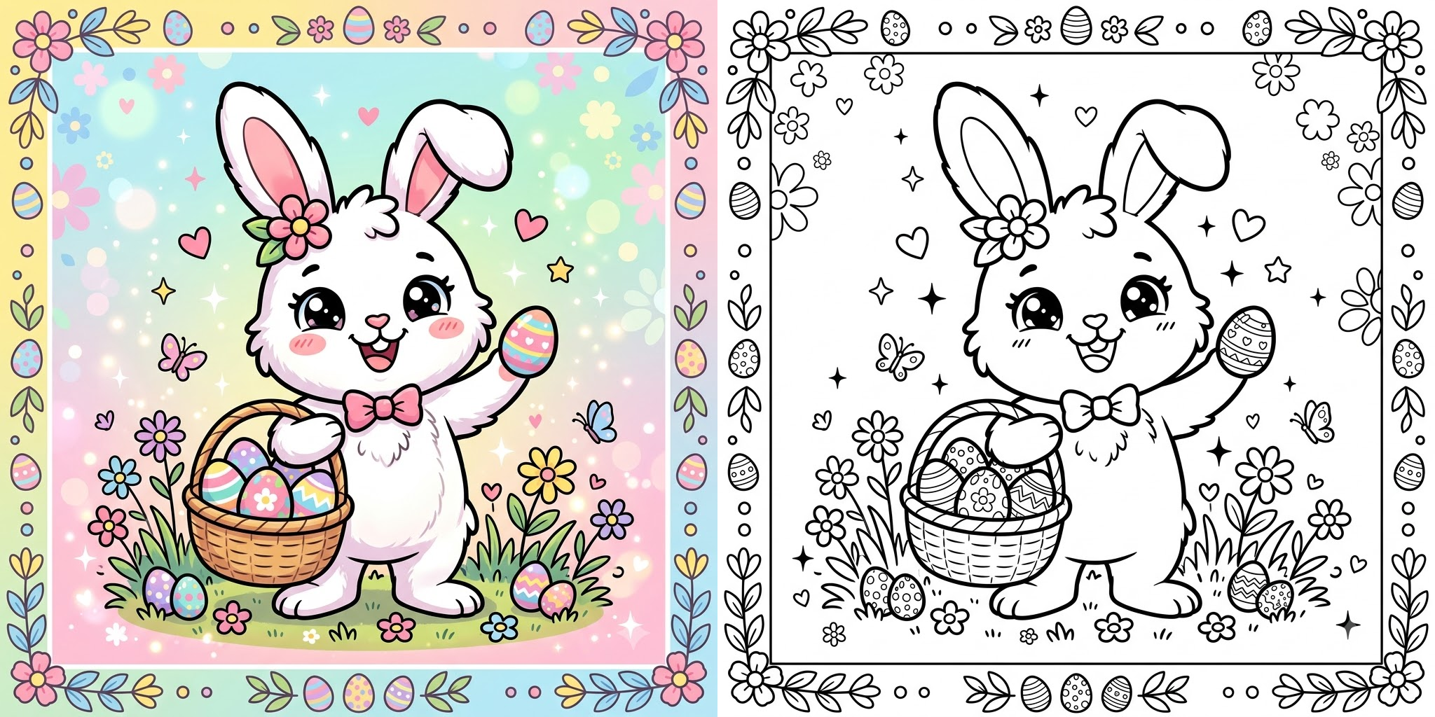 Easter Coloring Pages ft - 1