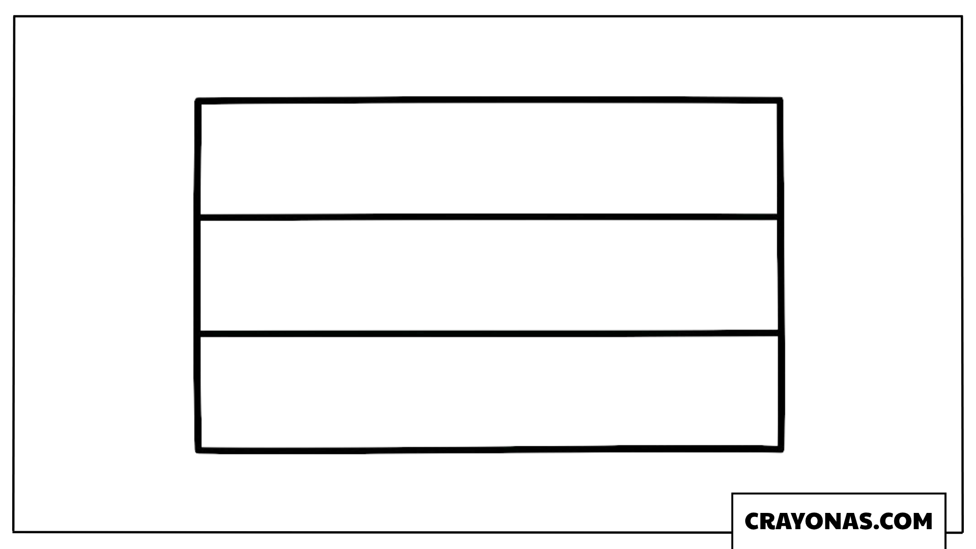 Germany Flag Coloring Page