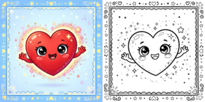 Heart Coloring Pages ft - Heart Coloring Pages ft