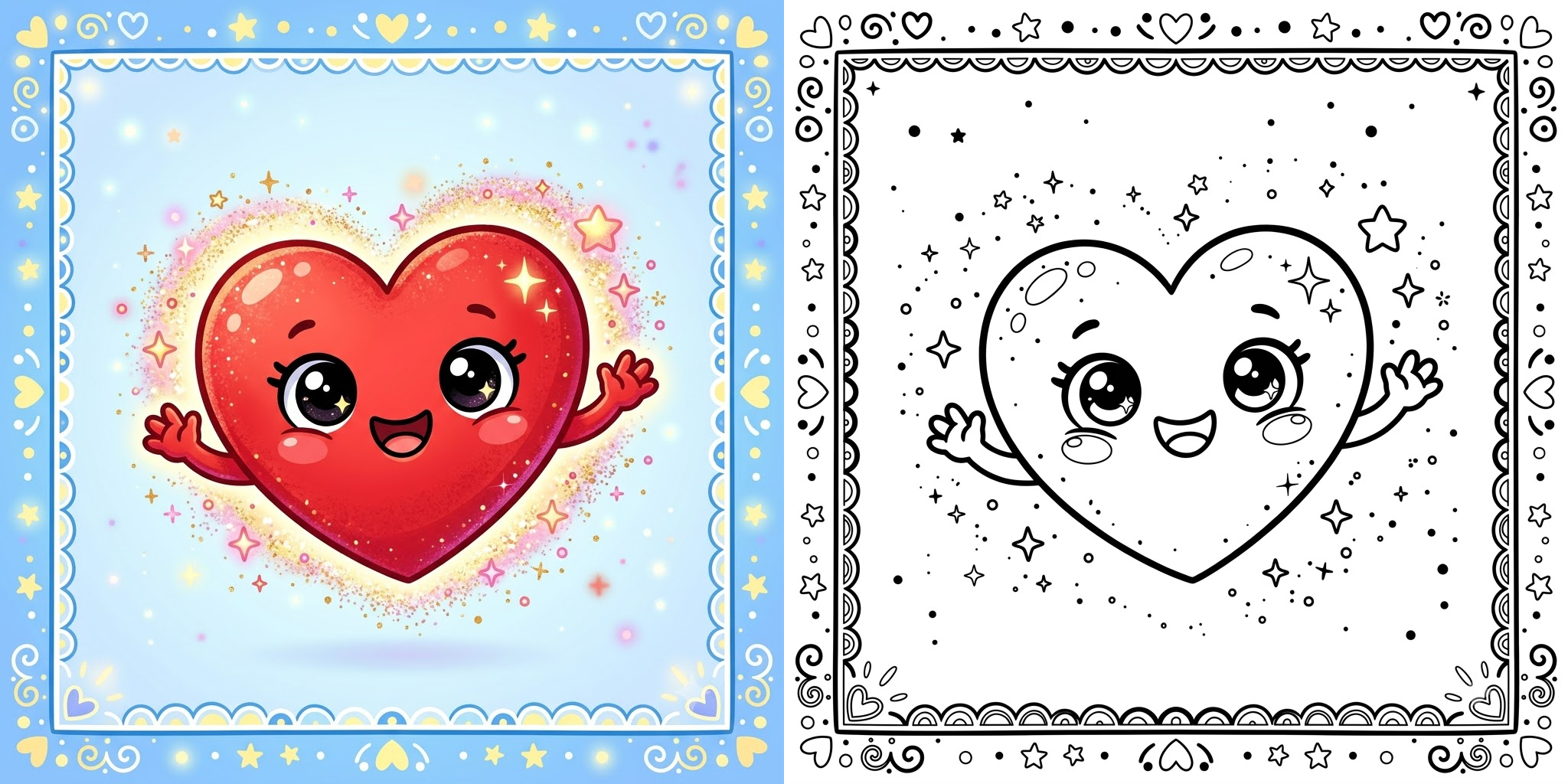 Heart Coloring Pages ft - Heart Coloring Pages ft