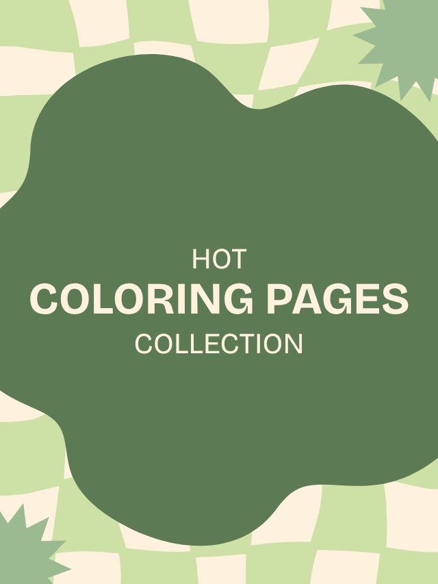 Hot Coloring Pages Collection