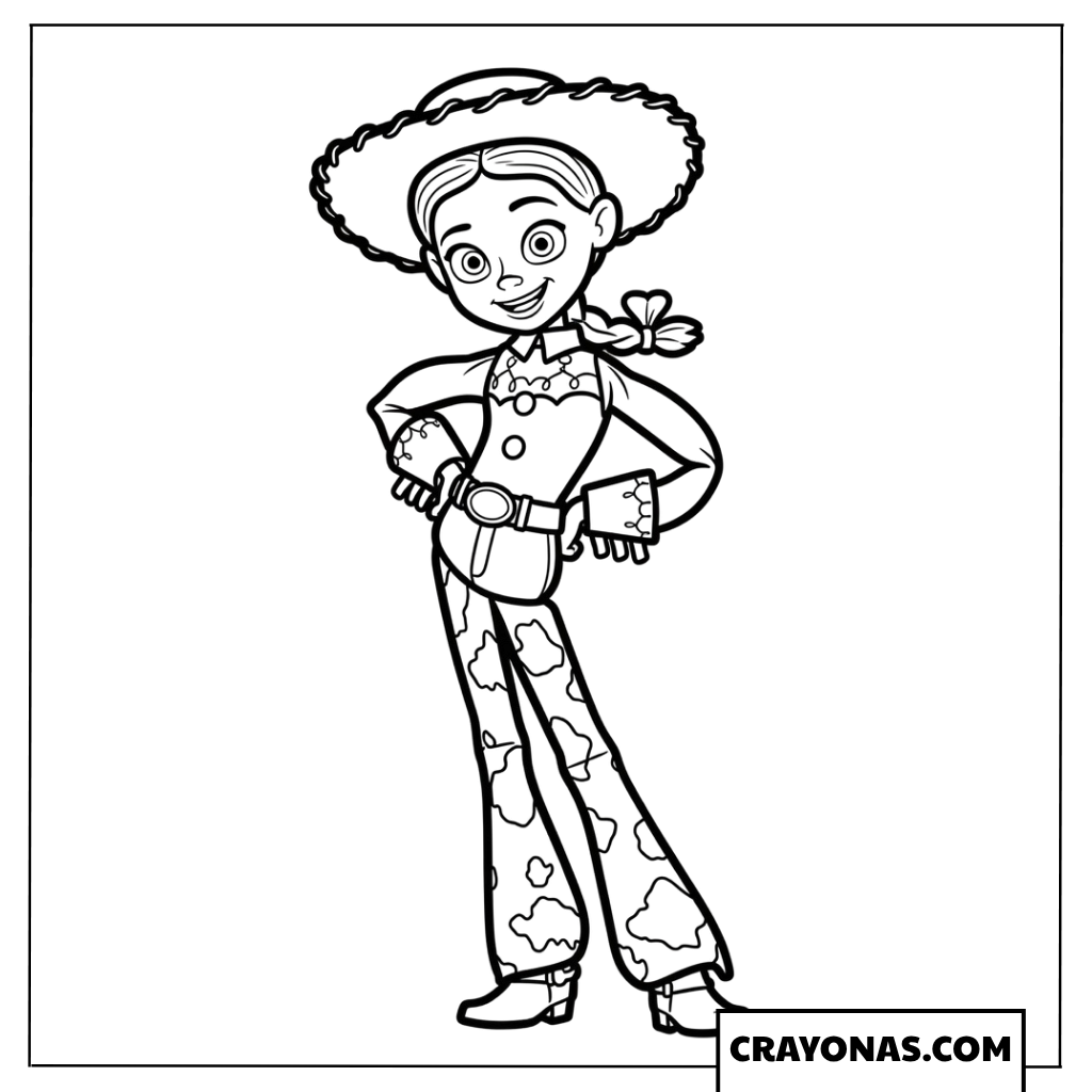 Jessie Coloring Page