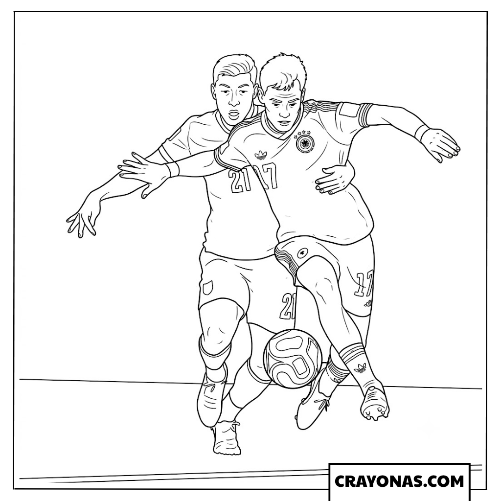 Pedro Vite Chasing Play Coloring Page