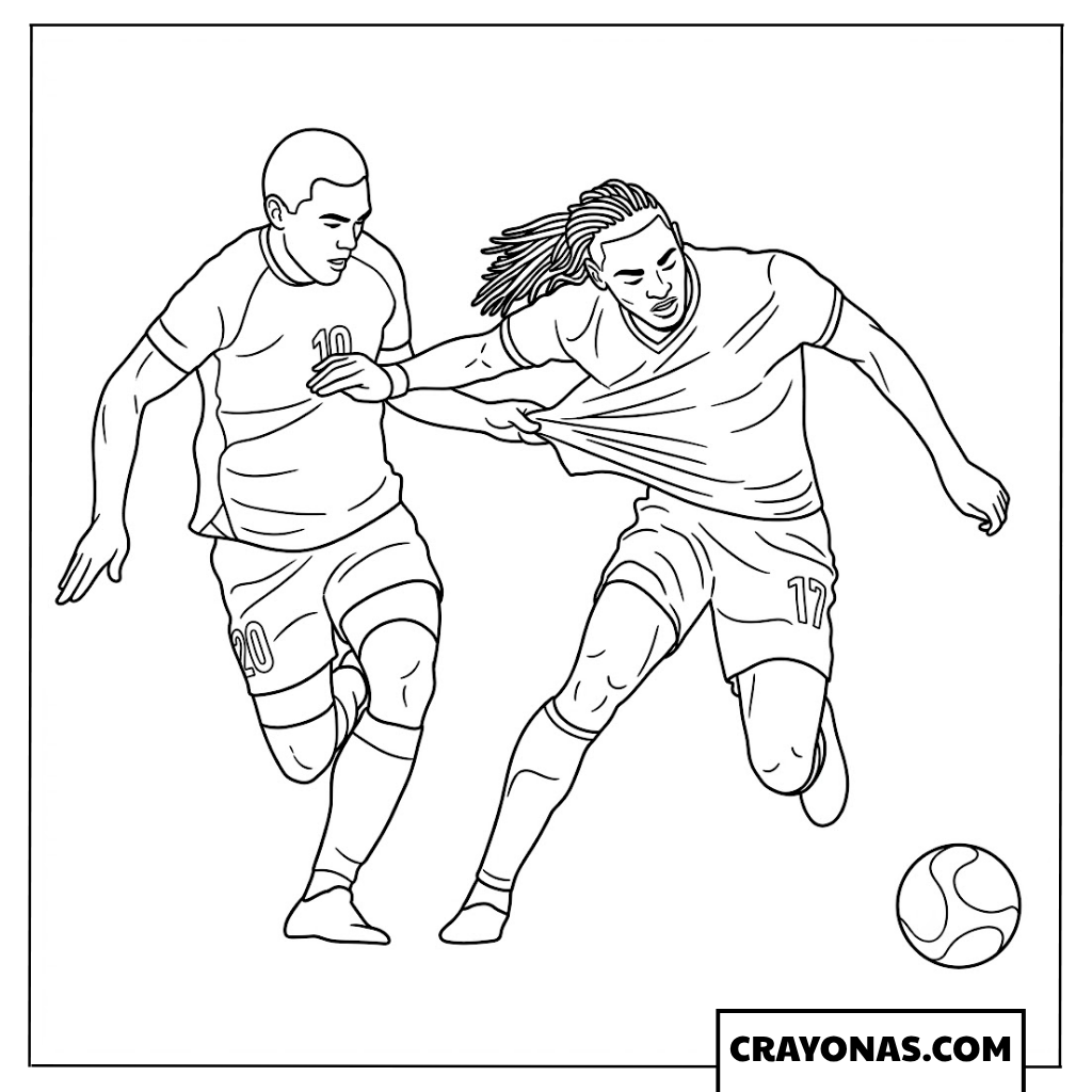 Rafael Leao Speedy Breakaway Coloring Page