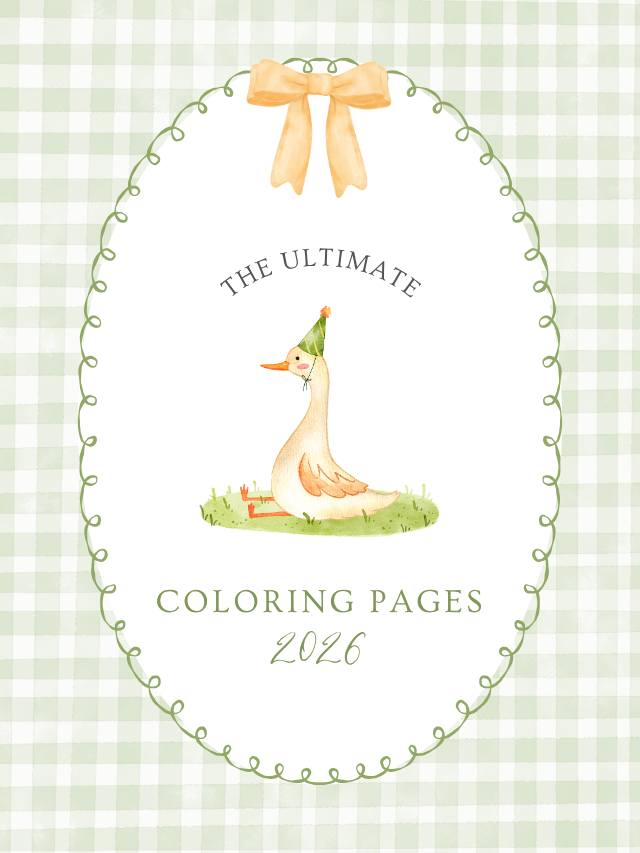 The Ultimate Coloring Pages 2026