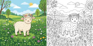 spring coloring pages ft - 4