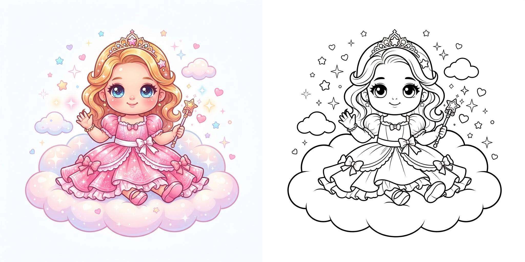 Baby Princess Coloring Pages ft - 8