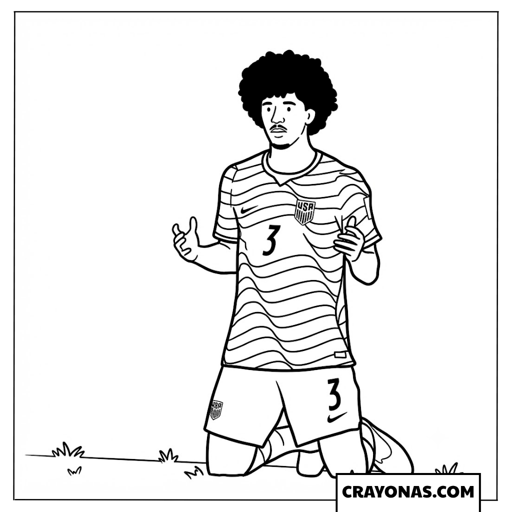 Chris Richards Kneels in Prayer World Cup 2026