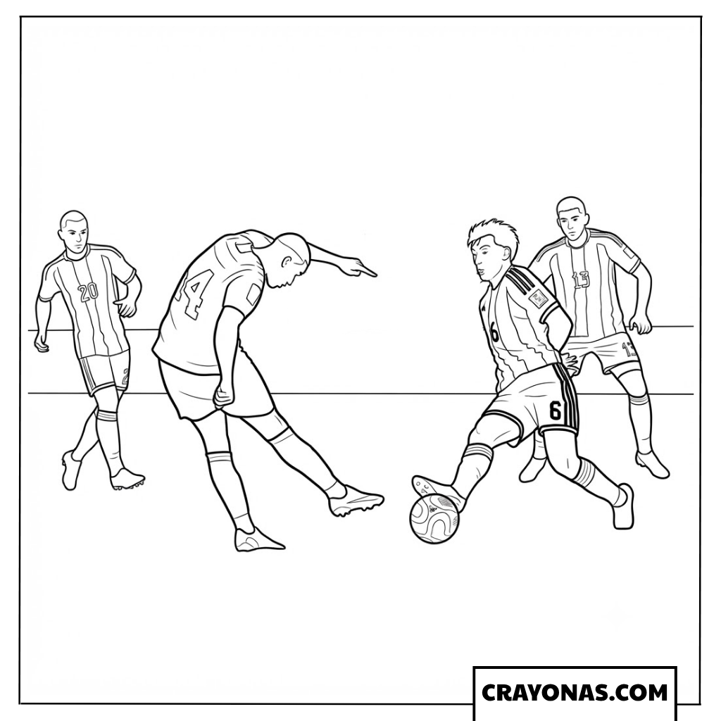 Deroy Duarte Equalizer Goal Coloring Page