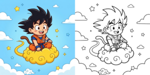 Dragon Ball Z Coloring Pages ft - 2