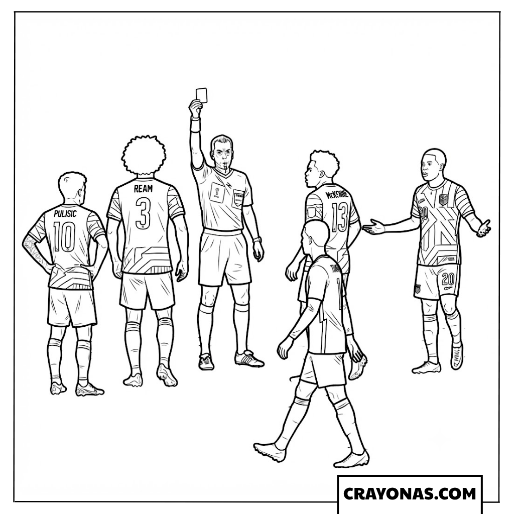 Folarin Balogun Red Card World Cup 2026