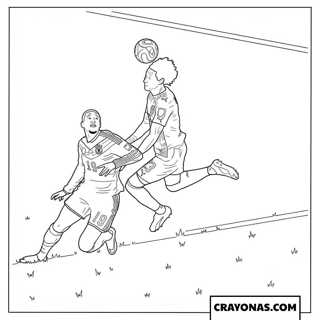 Gustavo Gomez Header Clearance Coloring Page
