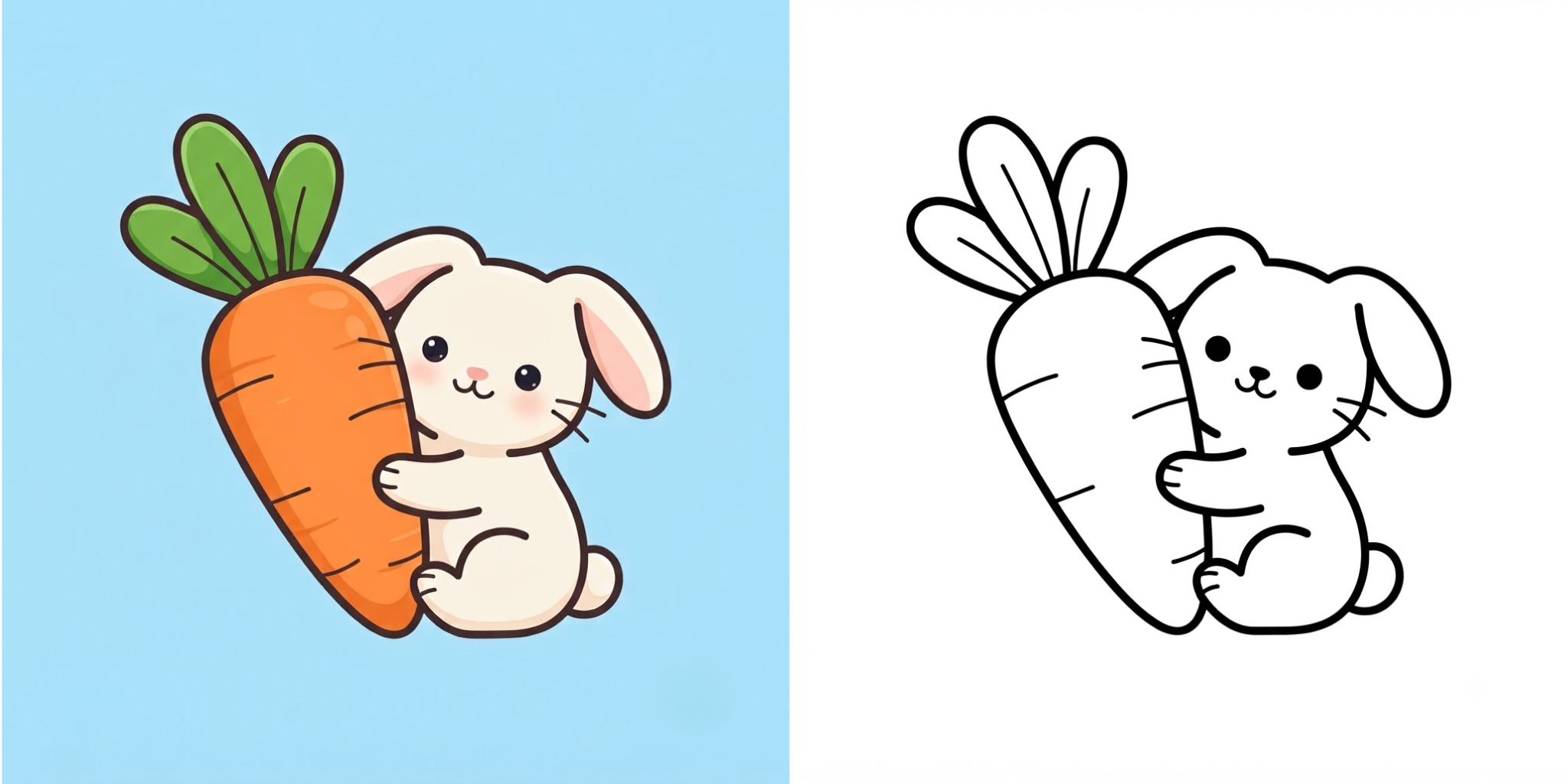 Simple Cute Coloring Pages ft - Simple Cute Coloring Pages ft