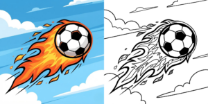 Soccer Coloring Pages ft - 6