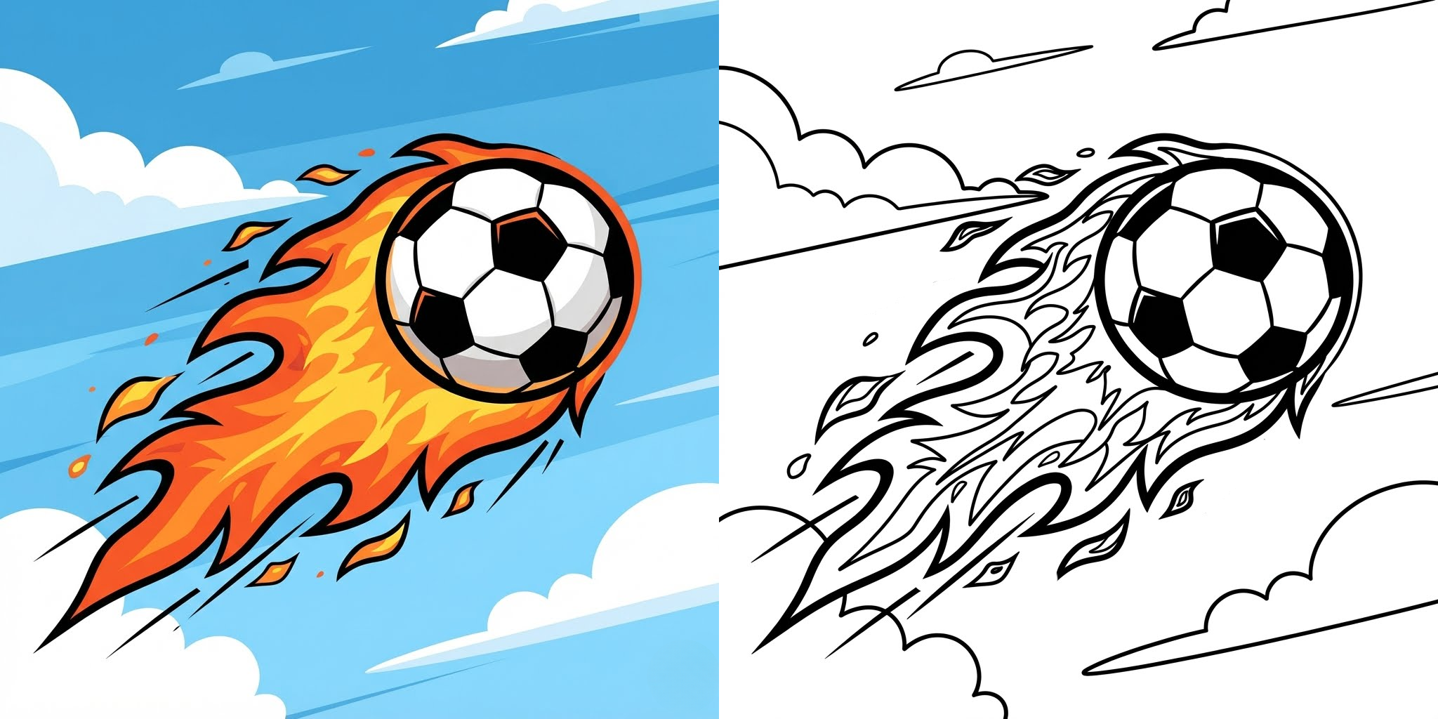 Soccer Coloring Pages ft - 6