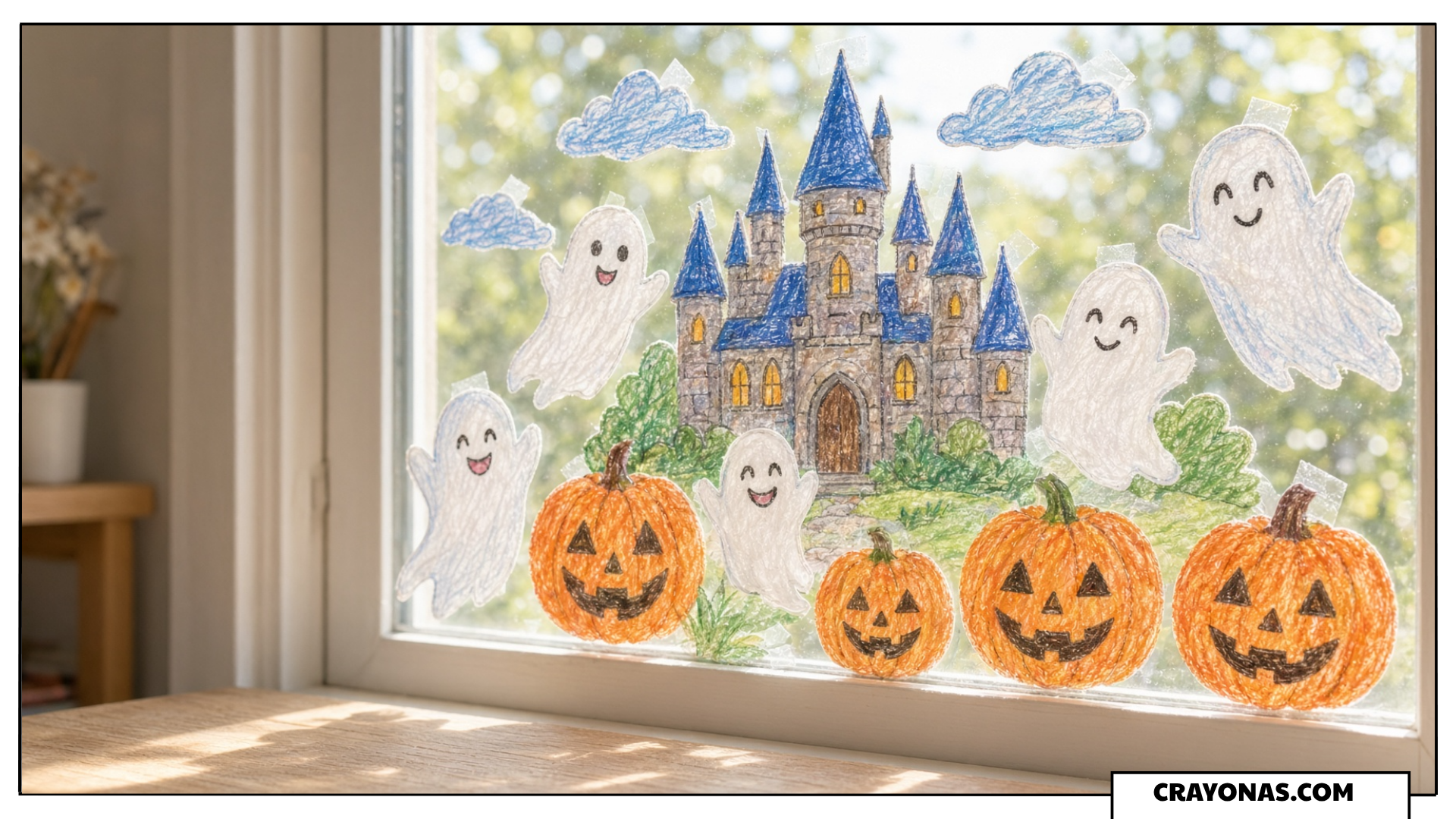 Halloween Window Decorations